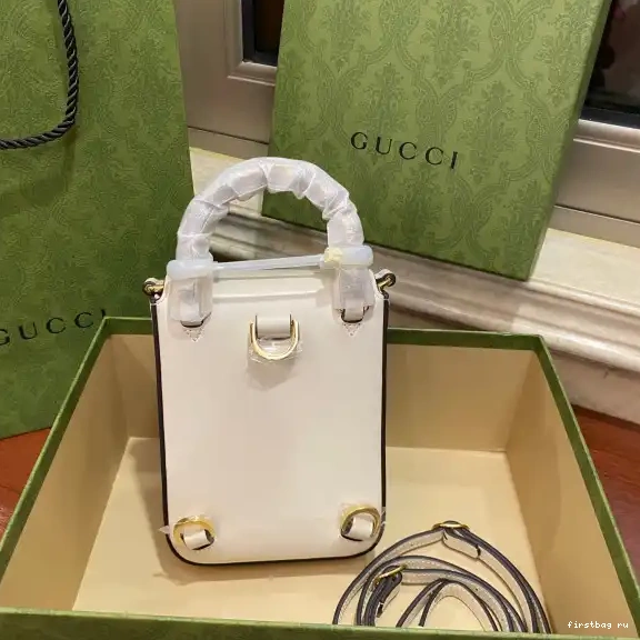 First bag ru Bamboo mini handbag Gucci 0622